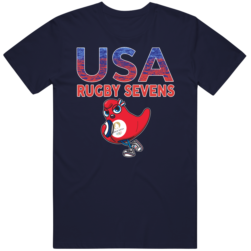 Team Usa Rugby Sevens Paris 2024 Sports T Shirt