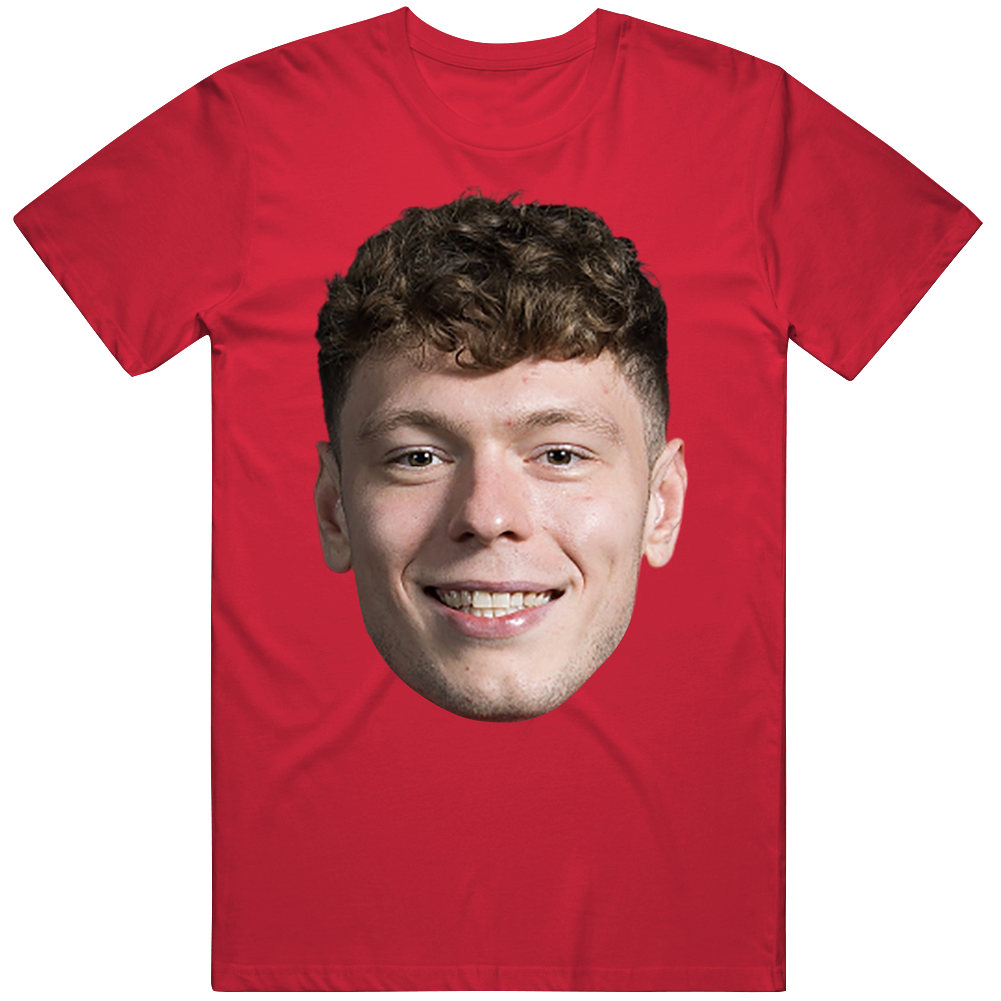 Andreas Skov Olsen Denmark Big Head T Shirt Andreas Skov Olsen Denmark Big Head T Shirt