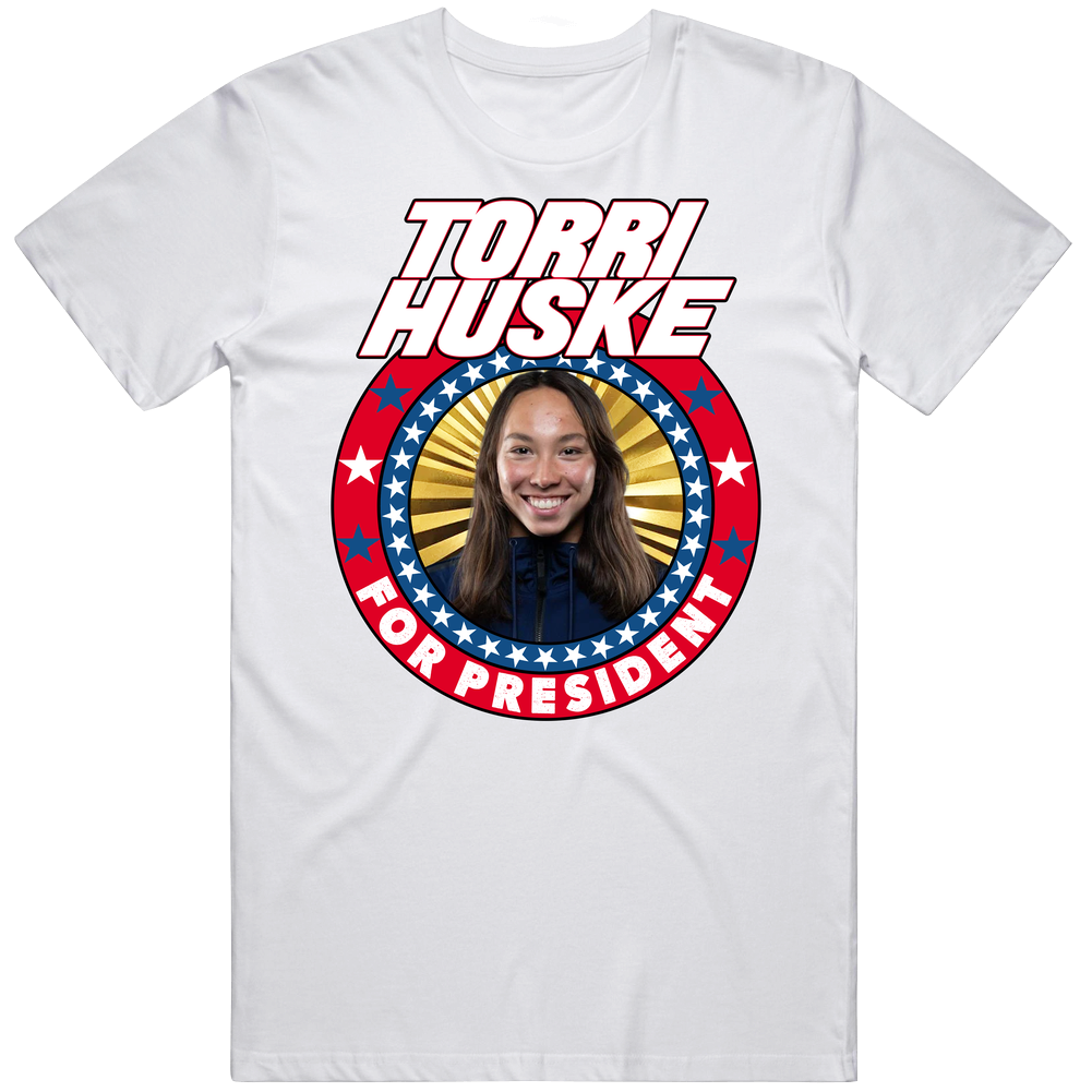 Torri Huske For President Usa Swimming 2024 Gold Medal T Shirt