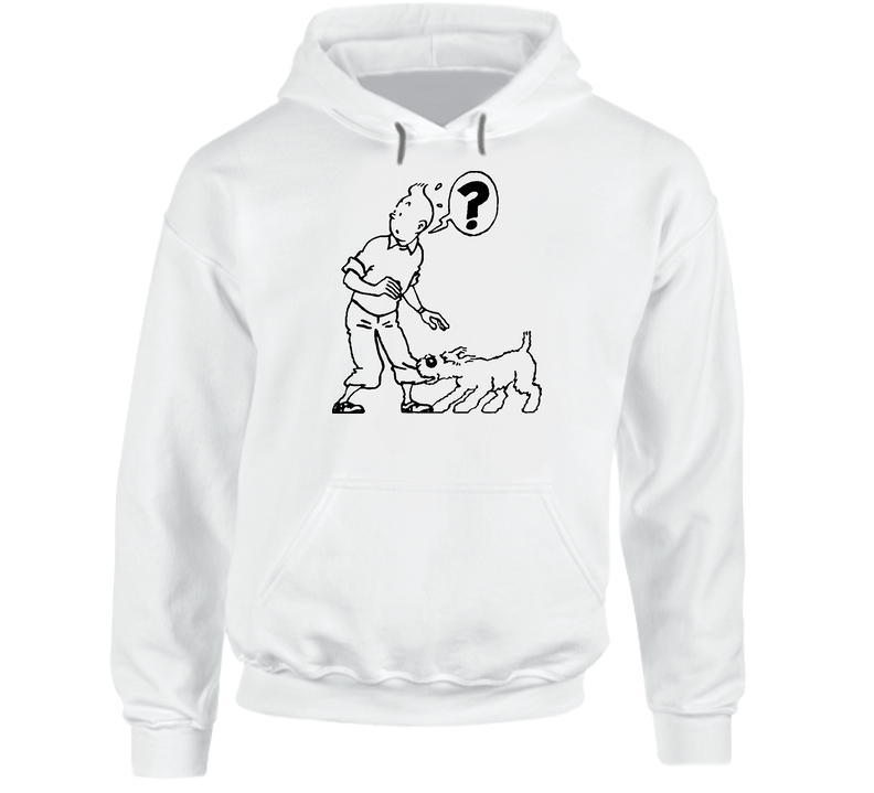 Adventures Of Tin Tin Cartoon Classic Hoodie