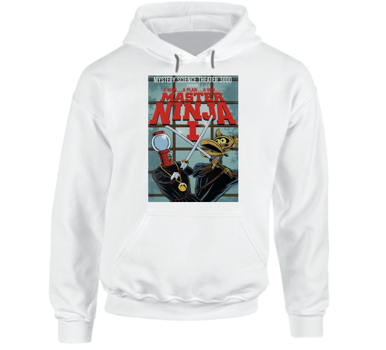 Mystery Science Theater 3000 Master Ninja Retro Hoodie Mystery Science Theater 3000 Master Ninja Retro Hoodie