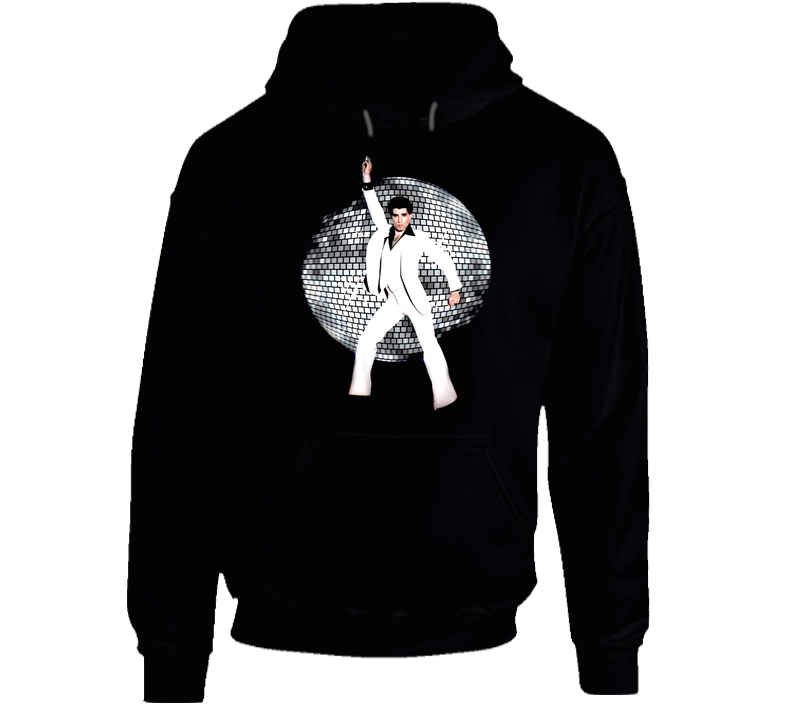 John Travolta Saturday Night Fever Retro 70s Movie Hoodie