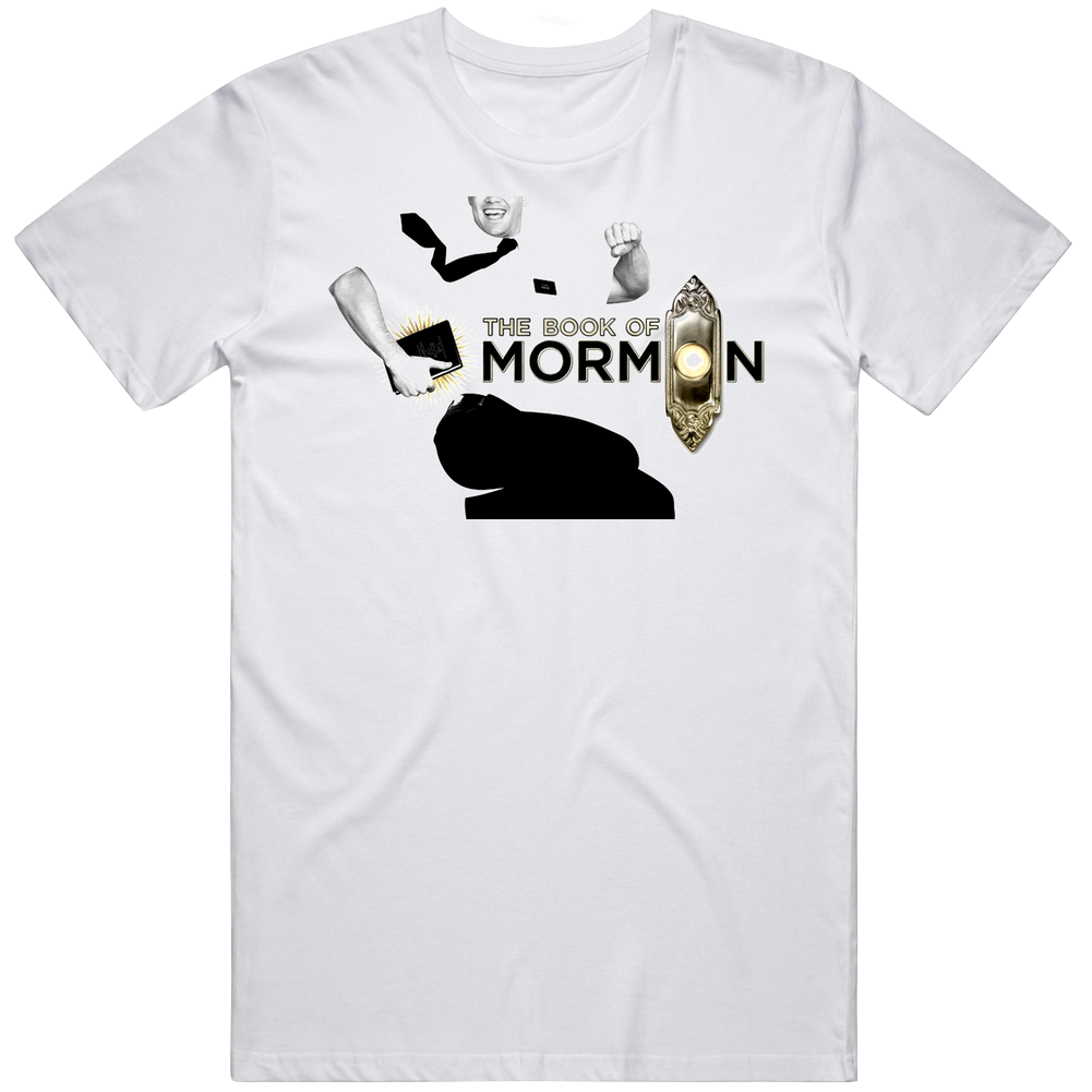 The Book Of Mormon Musical Retro Graphic Unisex Cotton White Classic T Shirt