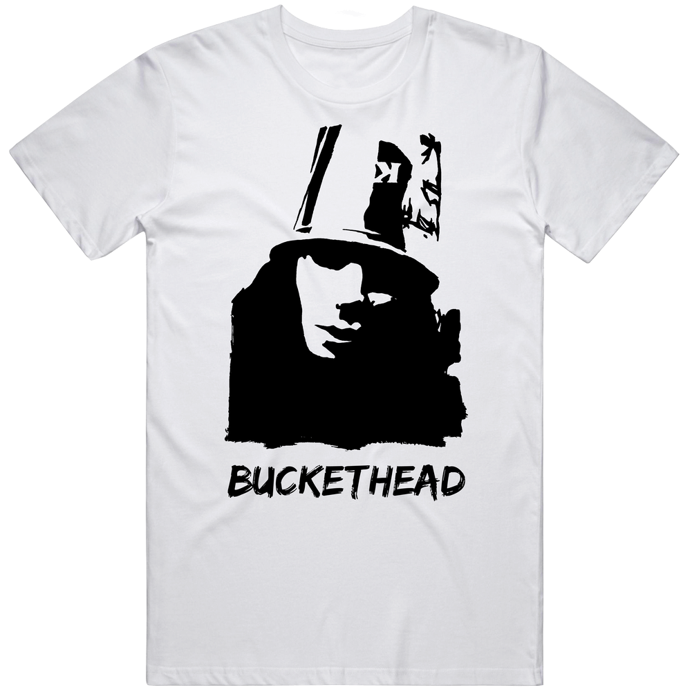 Buckethead Music Rock Group Retro Graphic Unisex Cotton White Classic T Shirt