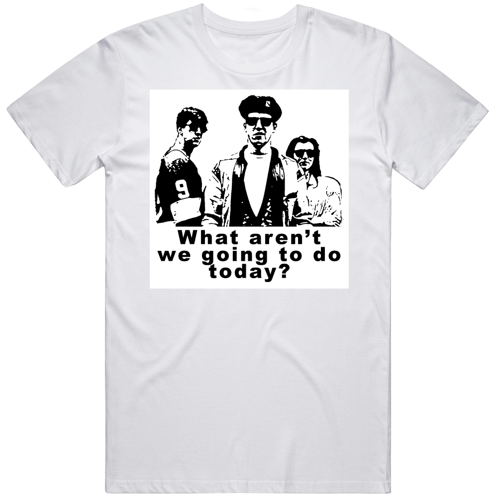 Ferris Bueller Retro Graphic Unisex Cotton White Classic T Shirt