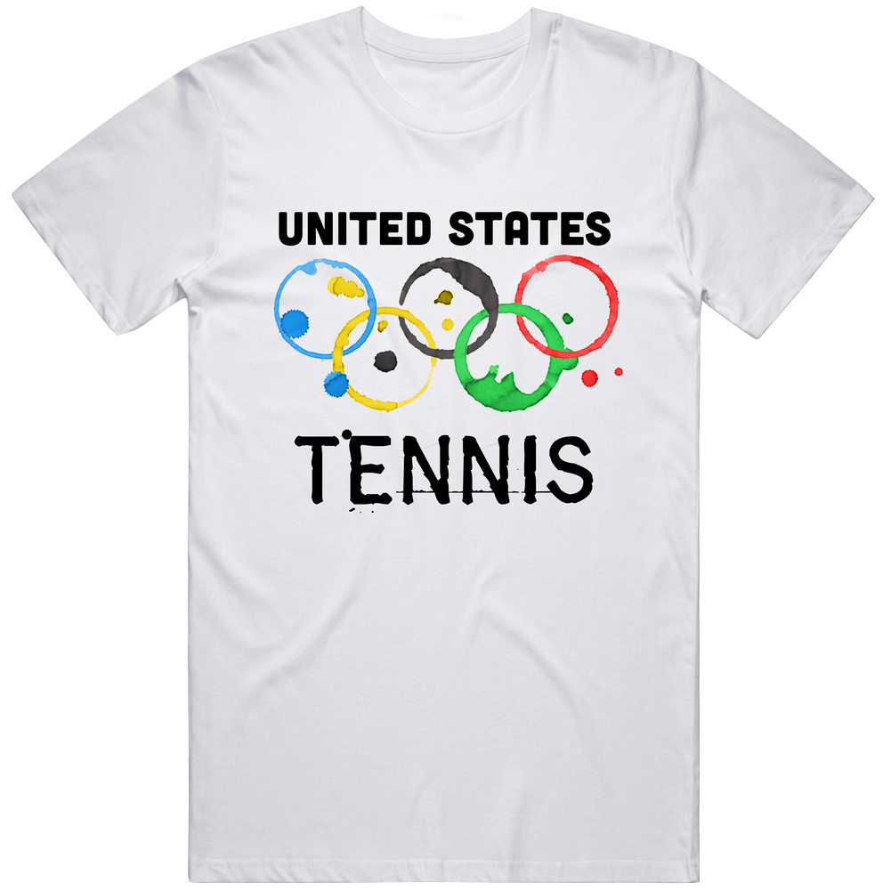 United States Tennis Rio 2016 Summer Olympics T Shirt United States Tennis Rio 2016 Summer Olympics T Shirt