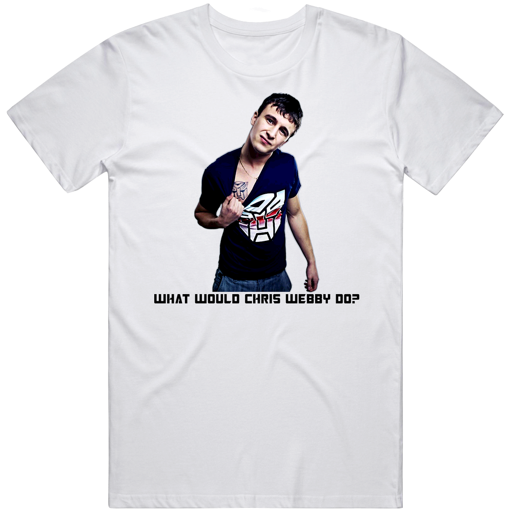 What Would Chris Webby Do Retro Graphic Unisex Cotton White Classic T Shirt