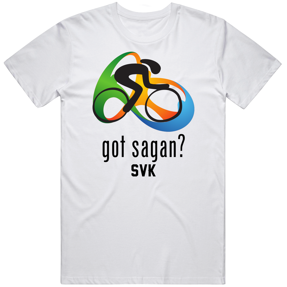 Got Peter Sagan Cycling Team Slovakia Olympics  Retro Graphic Unisex Cotton White Classic T Shirt