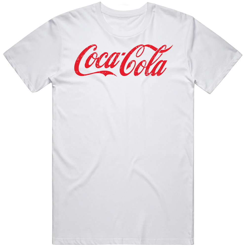 Coca Cola Cool Popular Food Drink Restaurant Brand Logo Gift  Retro Graphic Unisex Cotton White Classic T Shirt