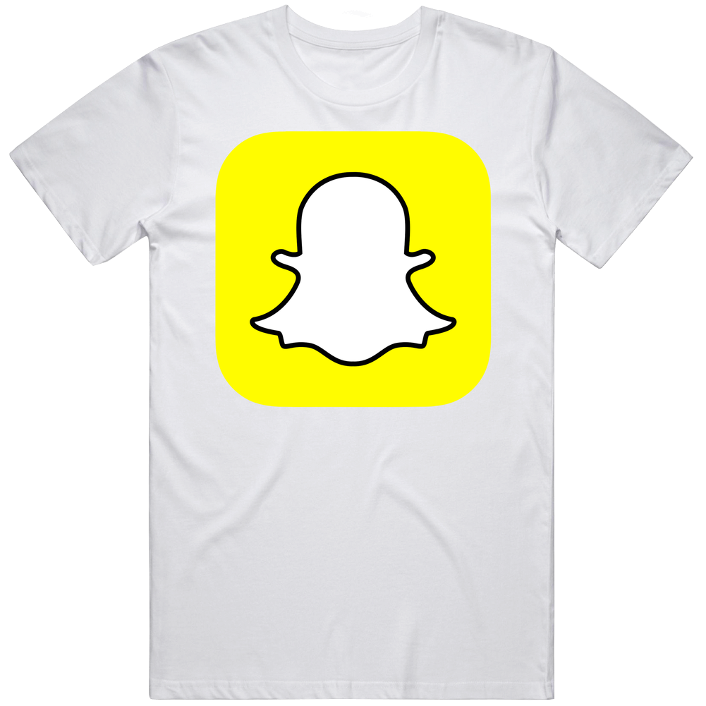 Social Media Photo Logo  Retro Graphic Unisex Cotton White Classic T Shirt