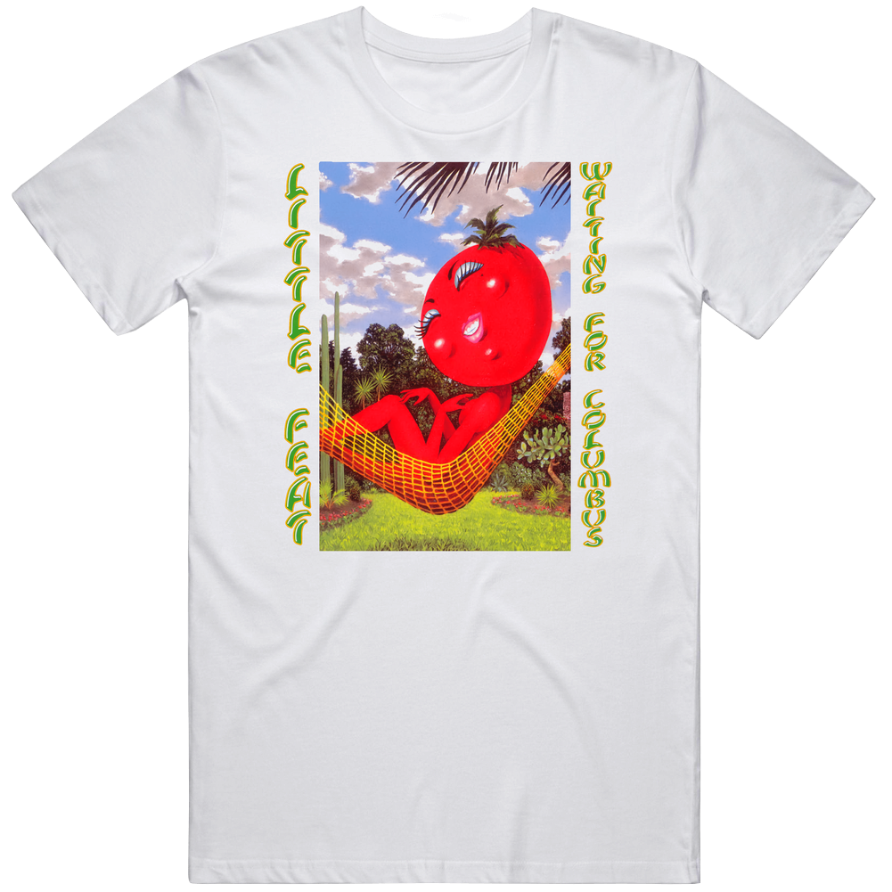 Little Panjang Retro Graphic Unisex Cotton White Classic T Shirt