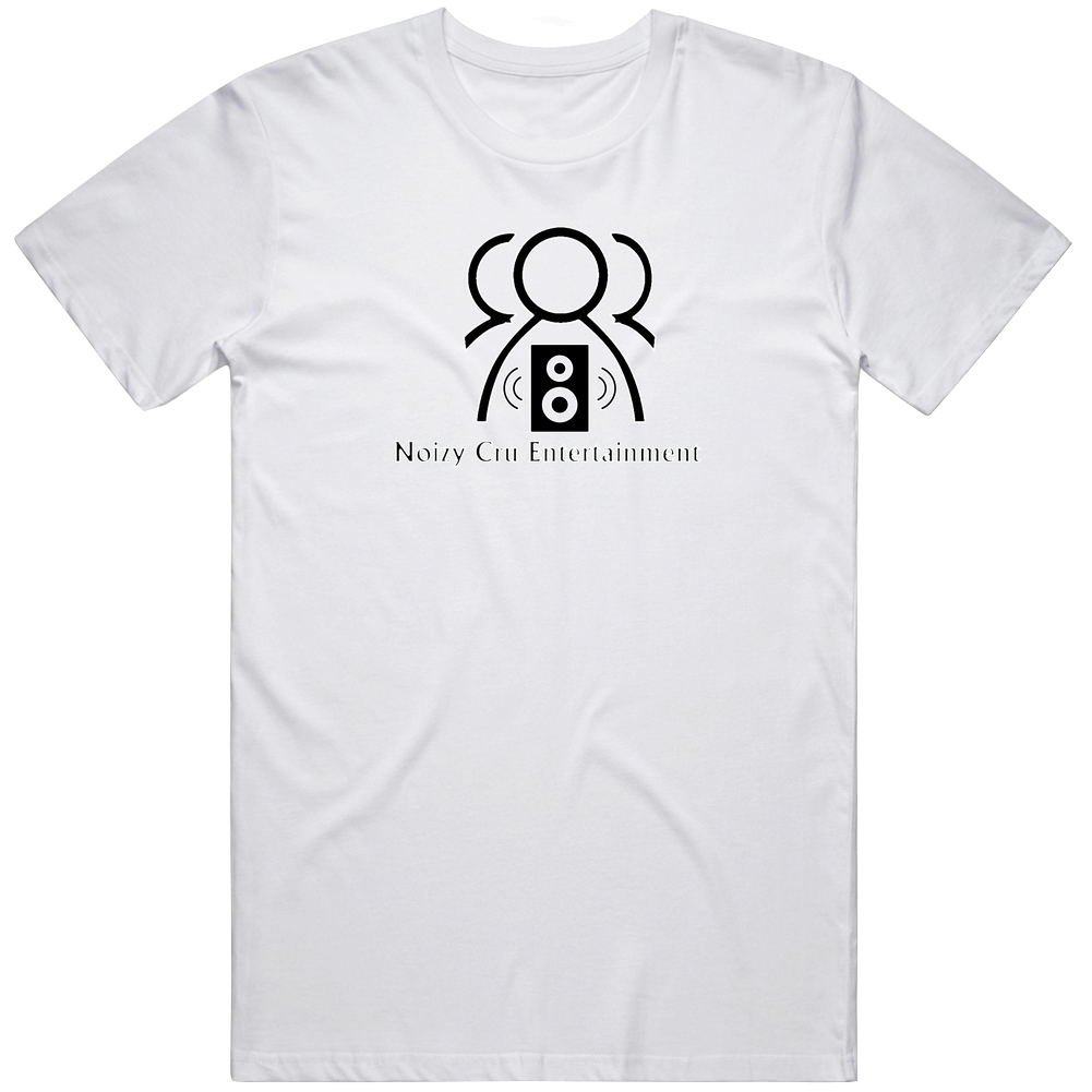 Noizy Cru Entertainment Retro Graphic Unisex Cotton White Classic T Shirt