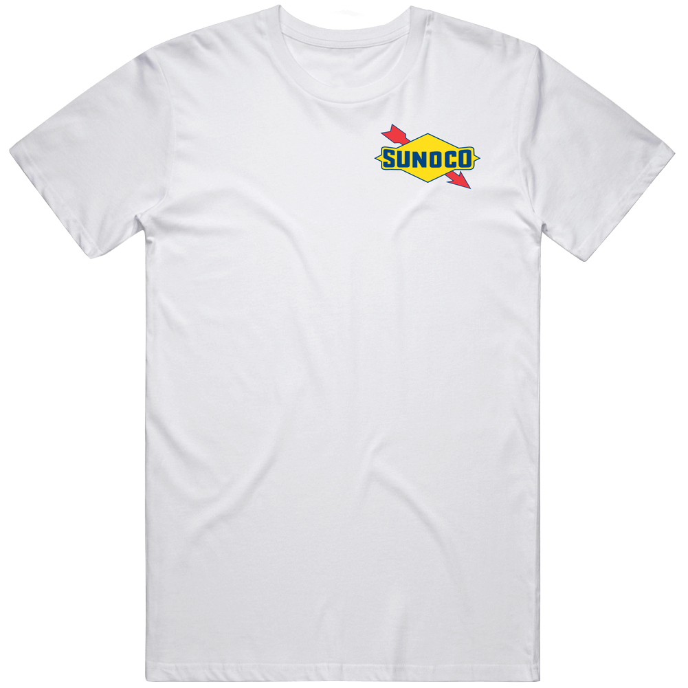 Sunoco Oils Small Emblem Retro Graphic Unisex Cotton White Classic T Shirt