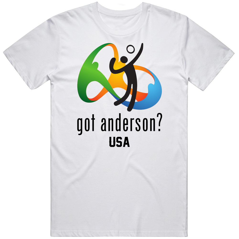 Got Matthew Anderson Volleyball Usa Olympic Team Retro Graphic Unisex Cotton White Classic T Shirt