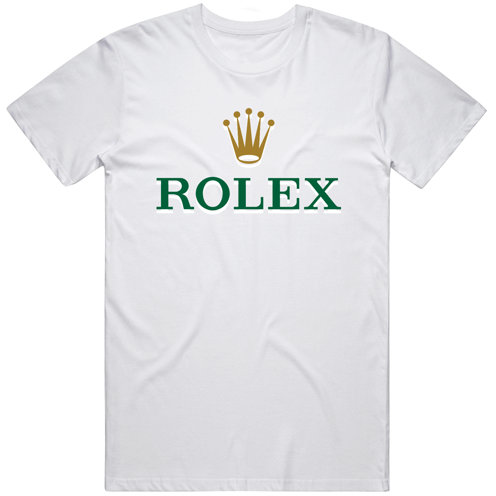 Rolex Logo Retro Graphic Unisex Cotton White Classic T Shirt