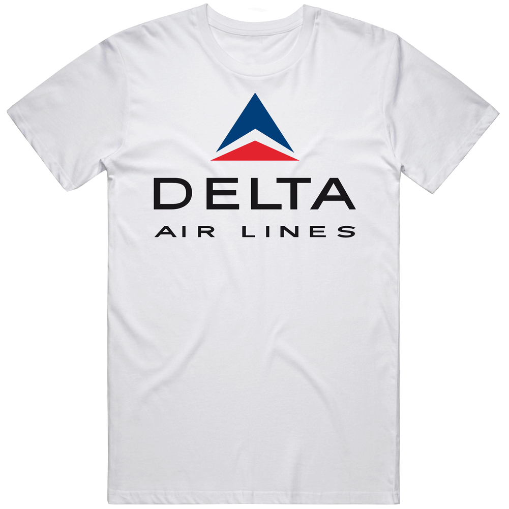 Delta Airlines Retro Logo Retro Graphic Unisex Cotton White Classic T Shirt Delta Airlines Retro Logo Retro Graphic Unisex Cotton White Classic T Shirt