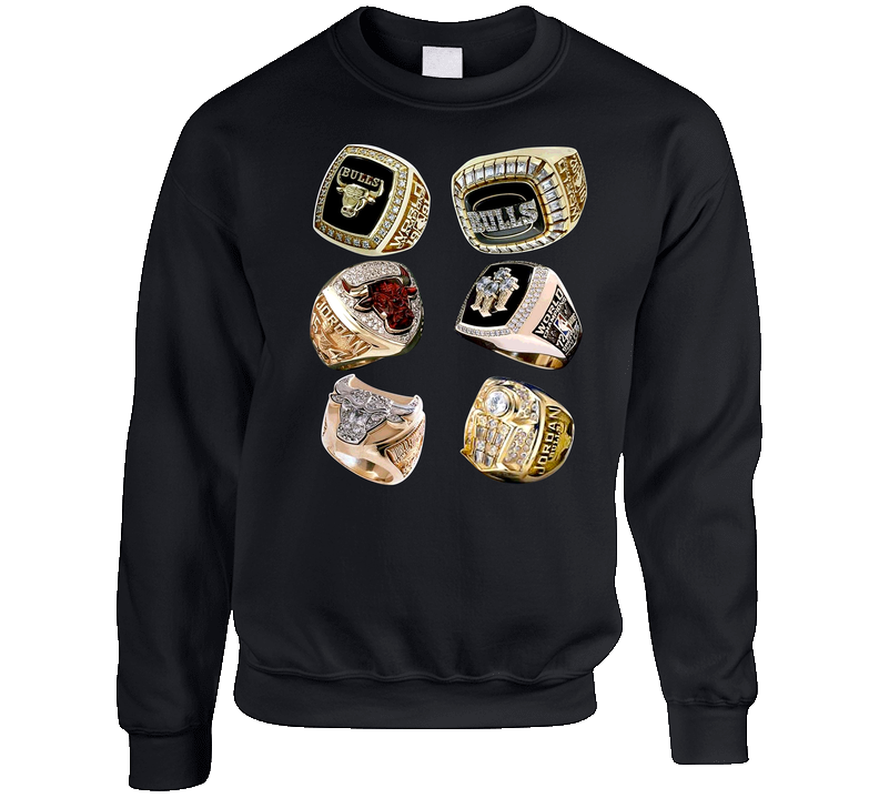 Michael Jordan Six Rings Chicago Basketball Dynasty Legend sweater Crewneck Sweatshirt Michael Jordan Six Rings Chicago Basketball Dynasty Legend sweater Crewneck Sweatshirt