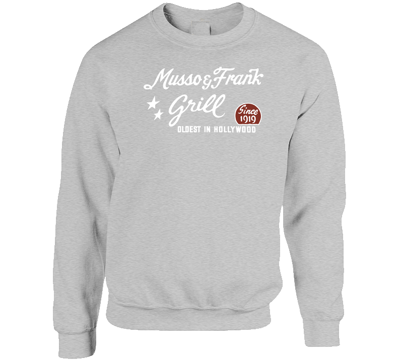Musso And Frank Grill Restaurant Los Angeles Cool sweater Crewneck Sweatshirt