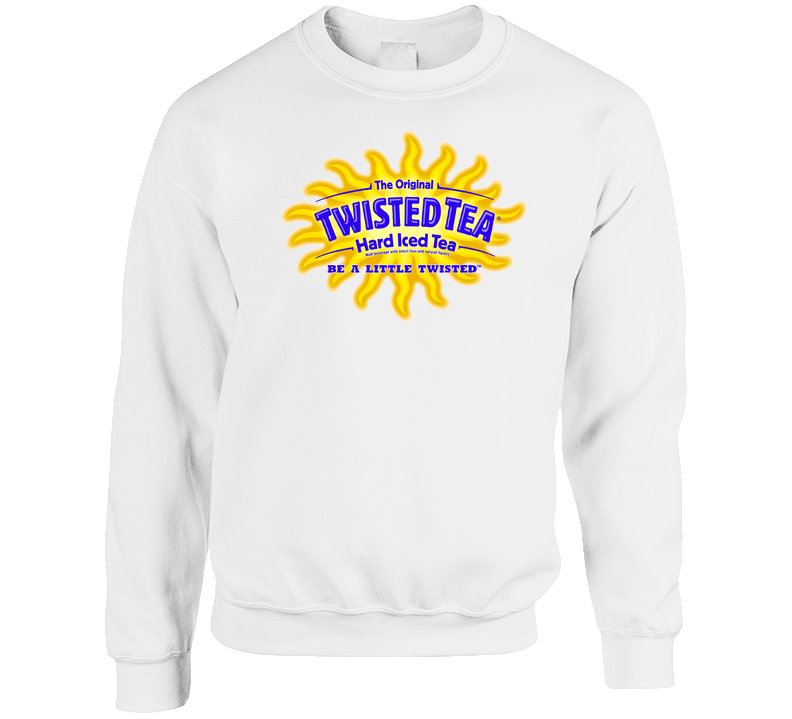 Twisted Tea Logo Hard Iced Tea Junk Food Snack Fan sweater Crewneck Sweatshirt