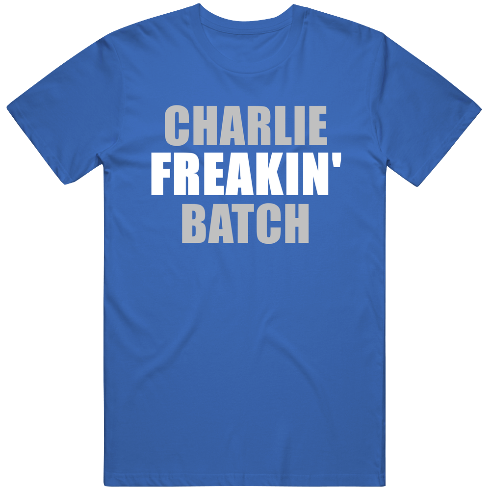 Charlie Batch Freakin Football Detroit Sports Michigan Unisex T Shirt Charlie Batch Freakin Football Detroit Sports Michigan Unisex T Shirt