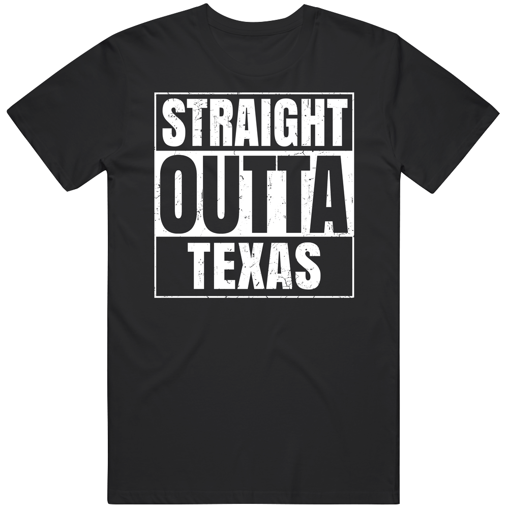 Straight Outta Texas High School Funny Graduation Parody Unisex T Shirt