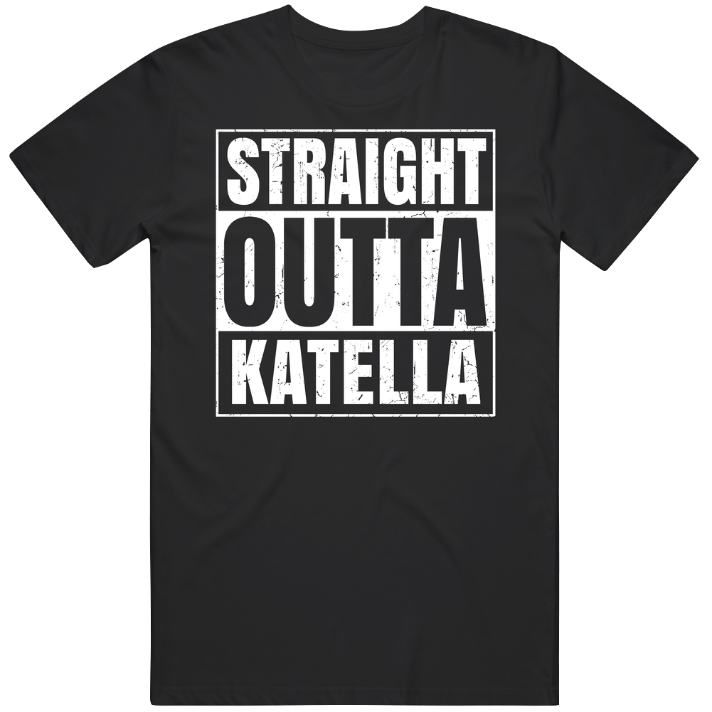 Straight Outta Katella High School Funny Graduation Parody Classic Cotton T Shirt Straight Outta Katella High School Funny Graduation Parody Classic Cotton T Shirt