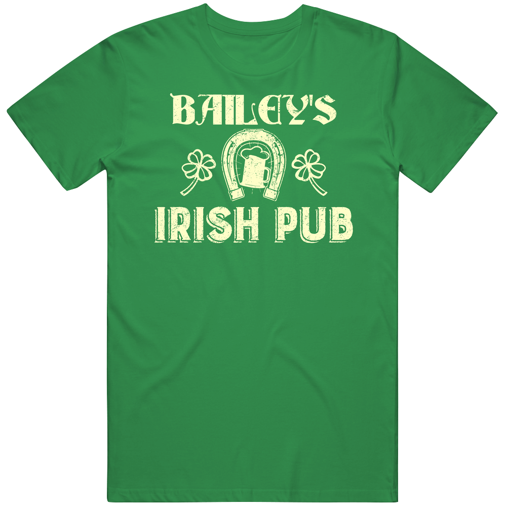 Bailey Irish Pub St Patricks Day Party Beer Drinking Classic Cotton T Shirt