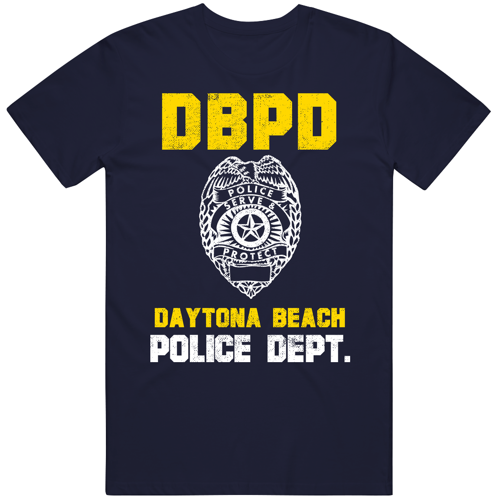 Daytona Beach Police Department Dbpd Officer Inspired Custom City Unisex Classic Cotton T Shirt