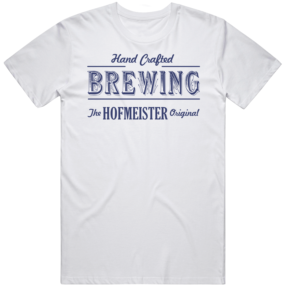 Hofmeister Brewing Company Cool Personalized Beer Party Classic Cotton T Shirt