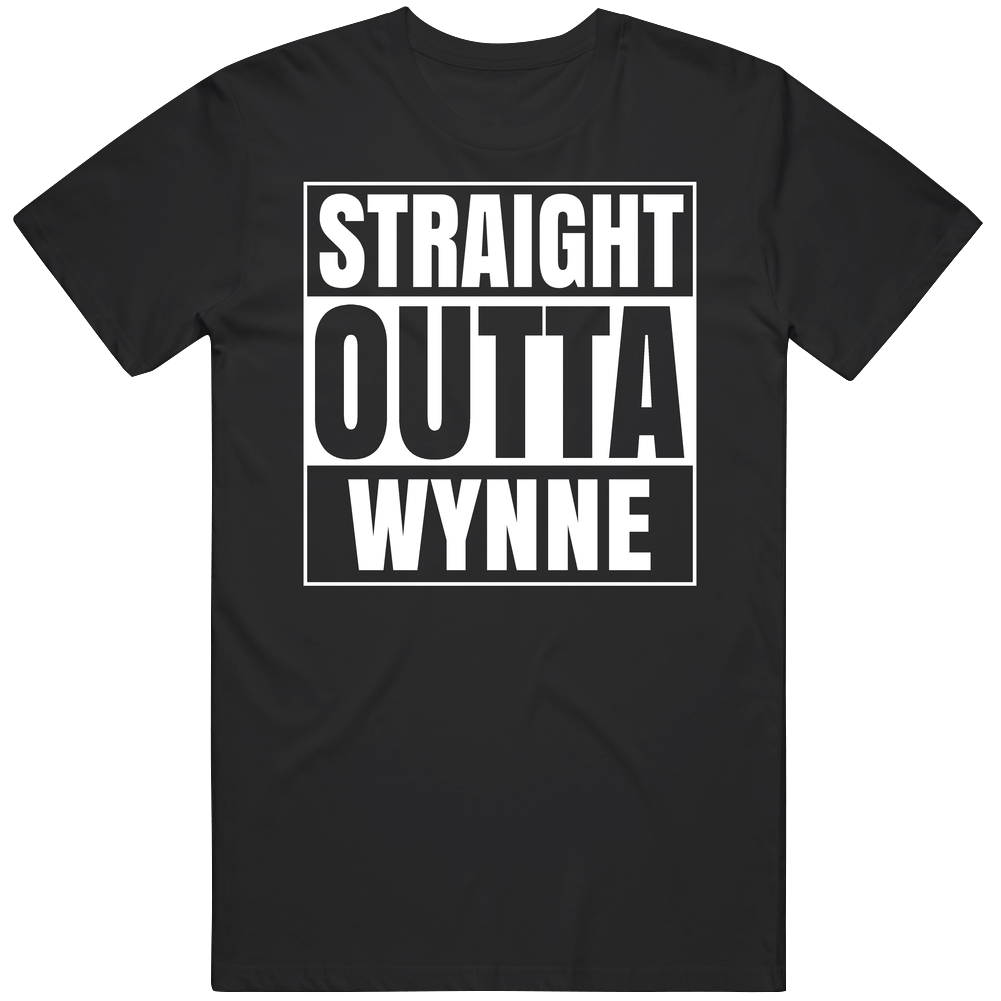 Straight Outta Wynne Arkansas City Parody Classic Cotton T Shirt