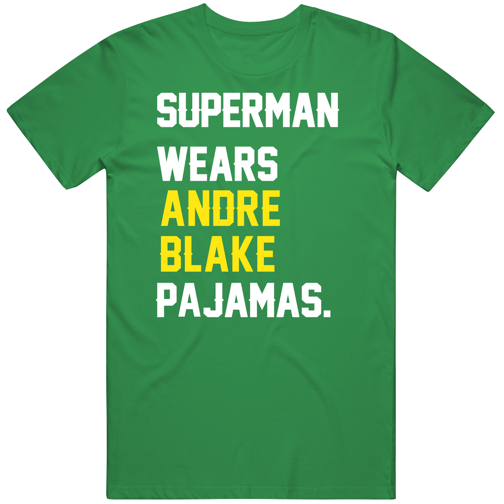 Superman Wears Andre Blake Pajamas Jamaica Football Player Fan Classic Cotton T Shirt Superman Wears Andre Blake Pajamas Jamaica Football Player Fan Classic Cotton T Shirt