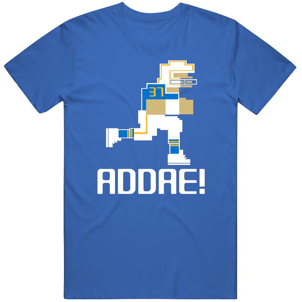 Jahleel Addae # 37 Tecmo Bowl Los Angeles C Football Athlete Fan Classic Cotton T Shirt Jahleel Addae # 37 Tecmo Bowl Los Angeles C Football Athlete Fan Classic Cotton T Shirt