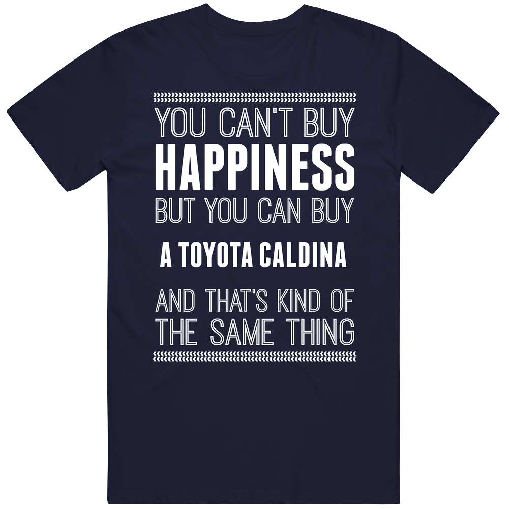 Buy A Toyota Caldina Happiness Car Lover Mens Soft Cotton Tee T Shirt