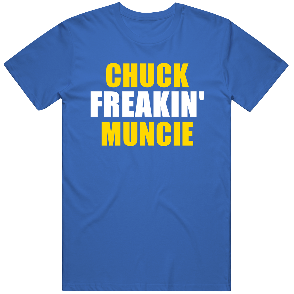 Chuck Muncie Freakin Football San Diego Sports California Mens Soft Cotton Tee T Shirt