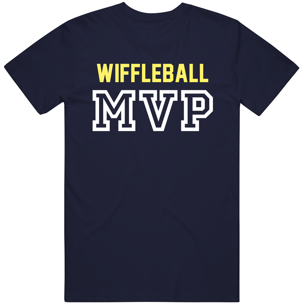 Wiffleball Mvp Sports And Hobbies Athletic Style Mens Soft Cotton Tee T Shirt