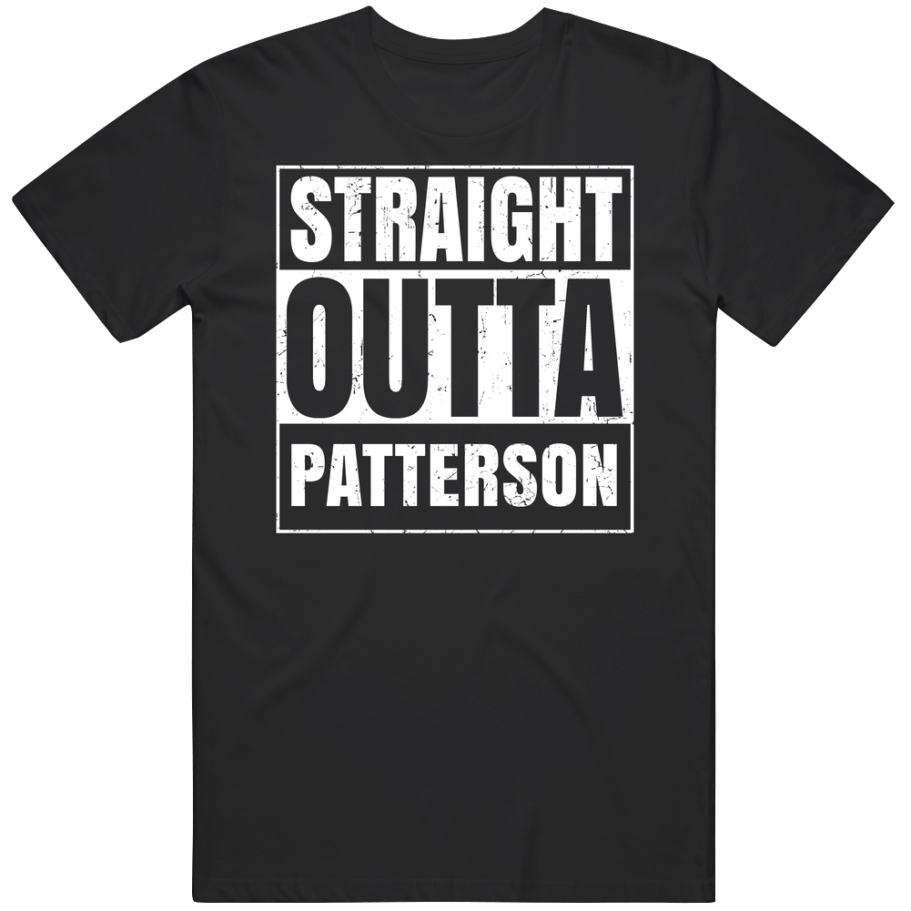 Straight Outta Patterson High School Funny Graduation Parody Mens Soft Cotton Tee T Shirt