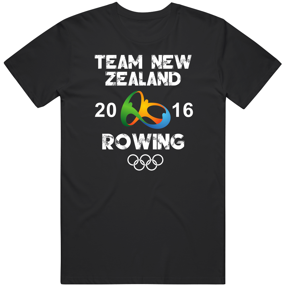 New Zealand Rowing Team Rio 2016 Olympic Games Sport Mens Soft Cotton Tee T Shirt