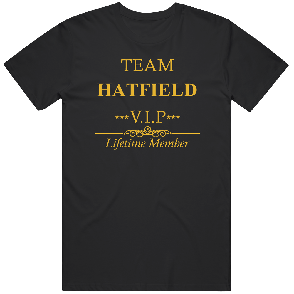Hatfield Family Renunion Team Club Last Name Surname Mens Soft Cotton Tee T Shirt Hatfield Family Renunion Team Club Last Name Surname Mens Soft Cotton Tee T Shirt
