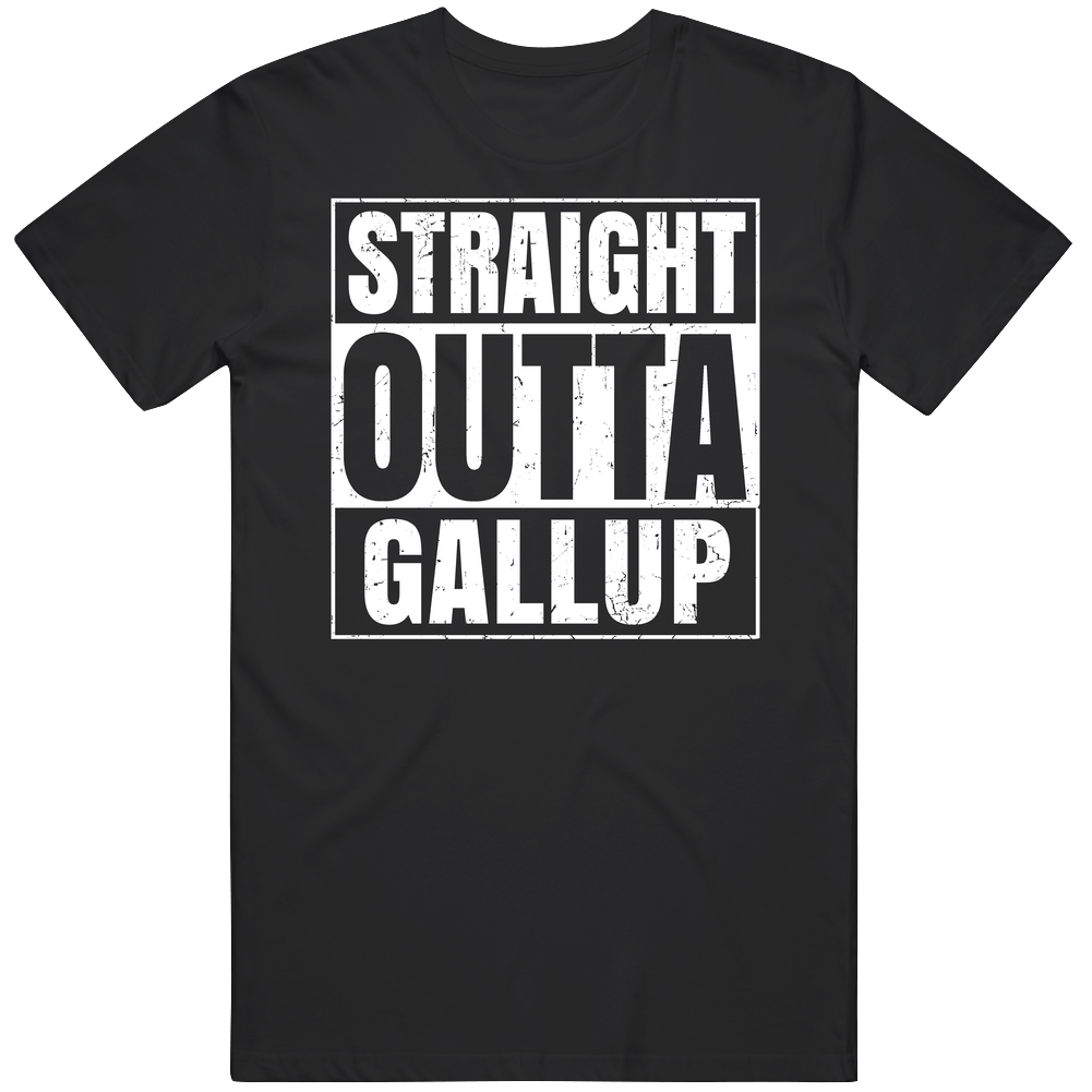 Straight Outta Gallup New Mexico City Compton Parody Grunge Mens Soft Cotton Tee T Shirt