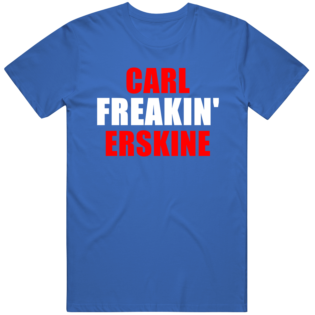 Carl Erskine Freakin Baseball Los Angeles Sports California Mens Soft Cotton Tee T Shirt