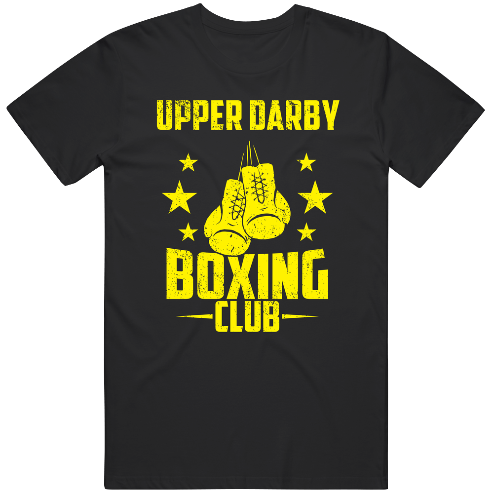 Upper Darby Pennsylvania Boxing Club Cool Sports Fitness Mens Soft Cotton Tee T Shirt