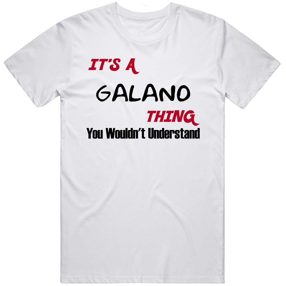 Galano It's A Thing You Wouldn't Understand Mens Soft Cotton Tee T Shirt