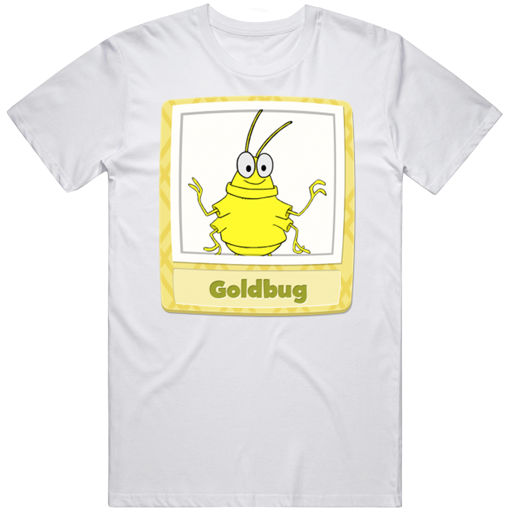 The Busy World Of Richard Scarry Goldbug Retro 90s Animated Tv Show Fan Mens Soft Cotton Tee T Shirt