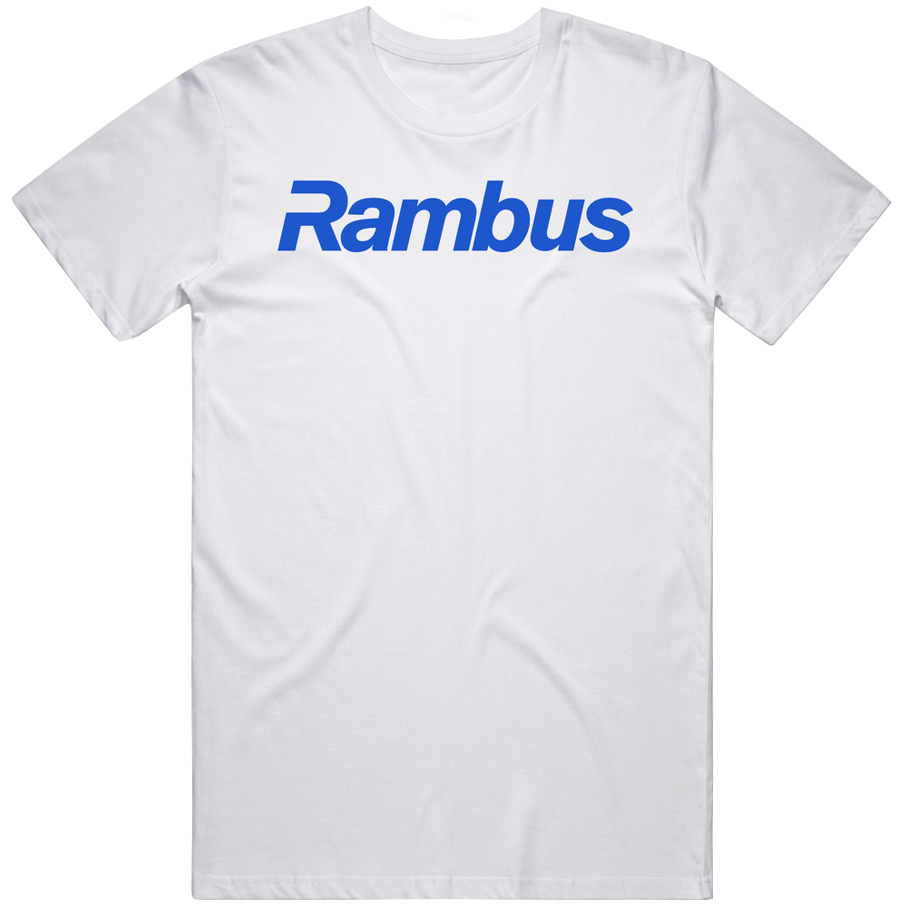 Rambus Inc Nasdaq Company Logo Employee Fan Mens Soft Cotton Tee T Shirt Rambus Inc Nasdaq Company Logo Employee Fan Mens Soft Cotton Tee T Shirt