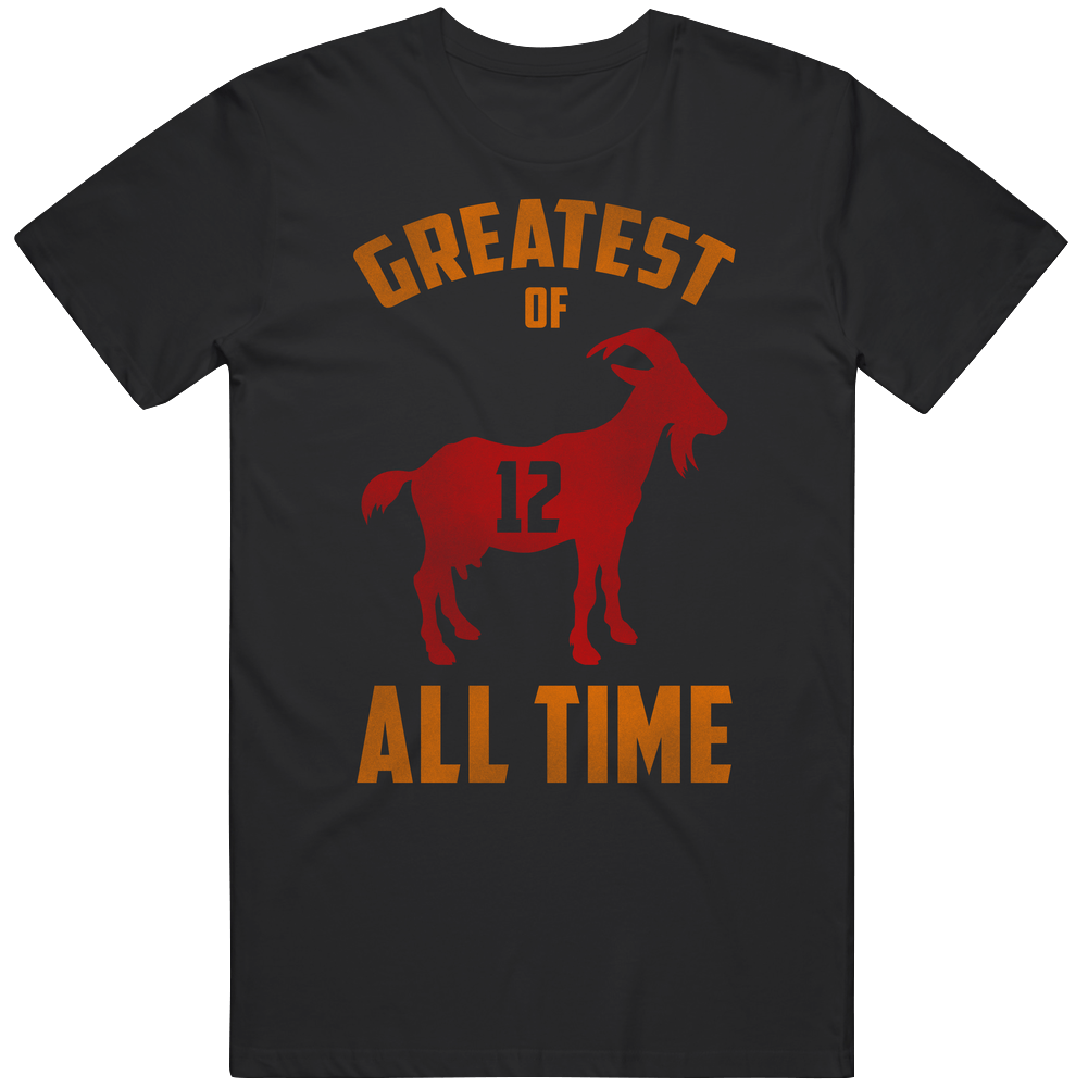 Goat Greatest Of All Time Tom Brady Tampa Bay Football Destressed Look Mens Soft Cotton Tee T Shirt Goat Greatest Of All Time Tom Brady Tampa Bay Football Destressed Look Mens Soft Cotton Tee T Shirt