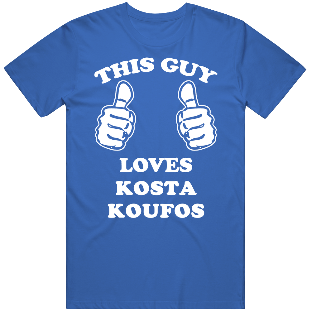 Kosta Koufos Greek Greece Actor Sports This Guy Loves Mens Soft Cotton Tee T Shirt