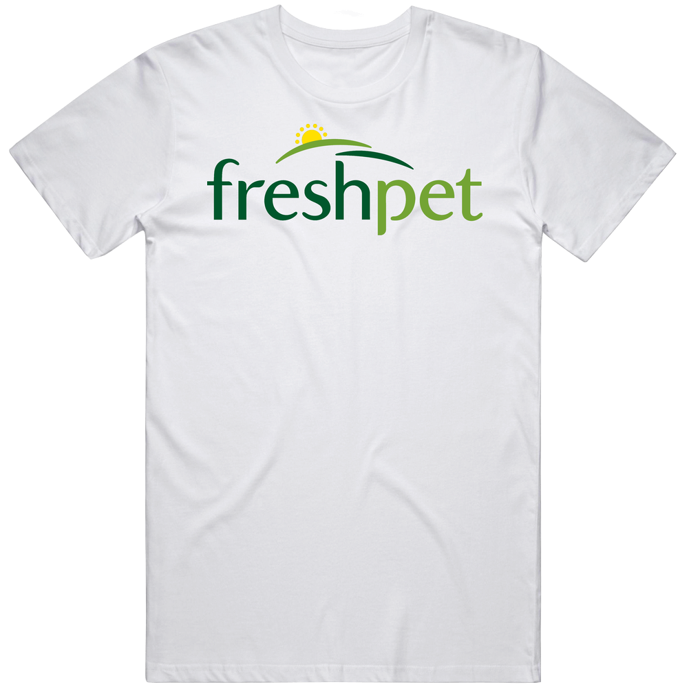 Freshpet Nasdaq Company Logo Employee Fan Mens Soft Cotton Tee T Shirt