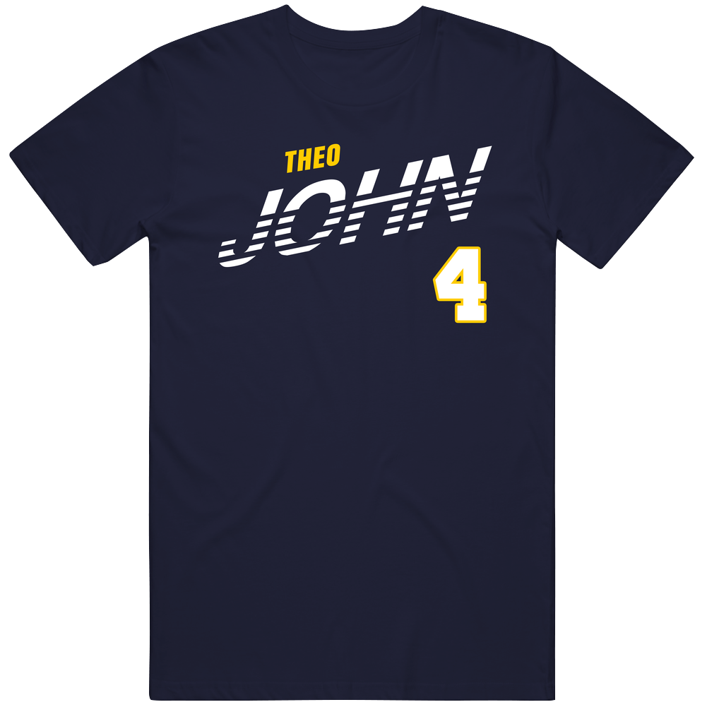Theo John 4 Favorite Player Marquette College Basketball Fan Mens Soft Cotton Tee T Shirt Theo John 4 Favorite Player Marquette College Basketball Fan Mens Soft Cotton Tee T Shirt