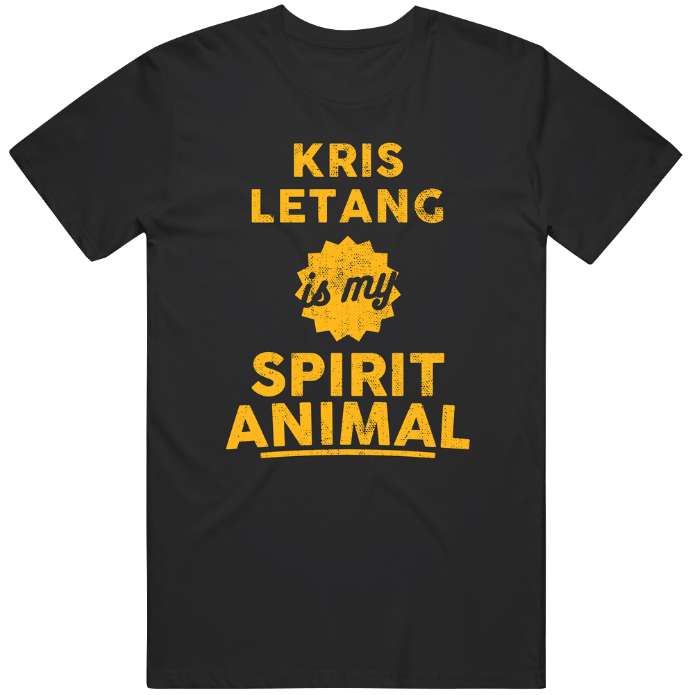 Kris Letang Is My Spirit Animal Pittsburgh Hockey Mens Soft Cotton Tee T Shirt Kris Letang Is My Spirit Animal Pittsburgh Hockey Mens Soft Cotton Tee T Shirt