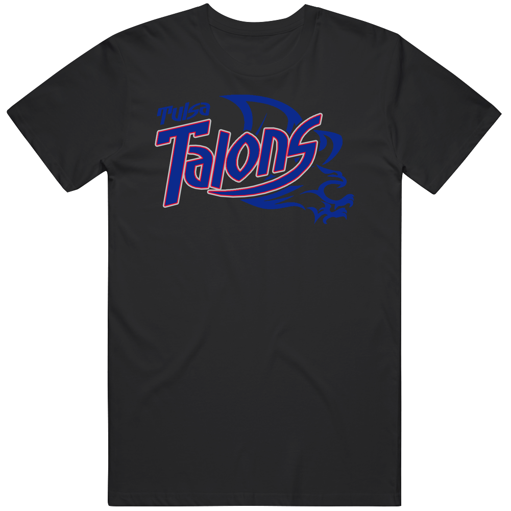 Tulsa Talons Arena Football League Team Fan Logo Mens Soft Cotton Tee T Shirt Tulsa Talons Arena Football League Team Fan Logo Mens Soft Cotton Tee T Shirt